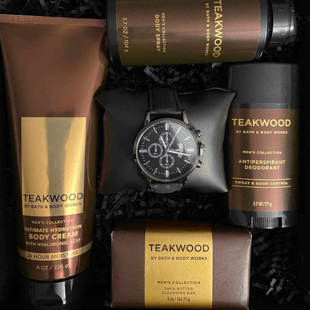 Teakwood Men Gift Set kit